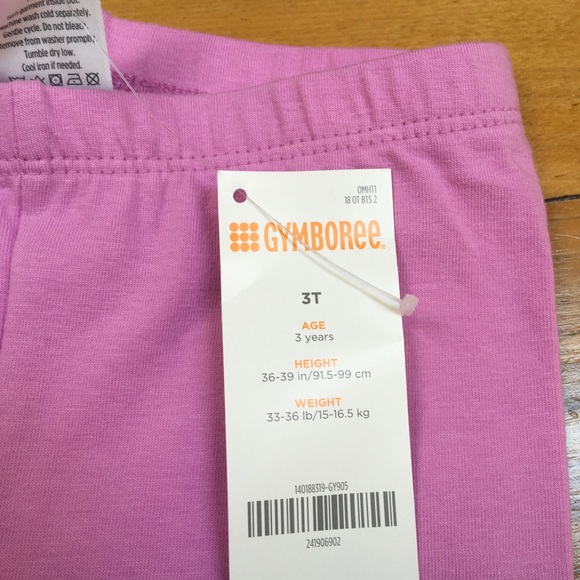 NWT Gymboree Girls Long Sleeve T-shirt and Legging - Picture 3 of 5
